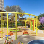 Landscape playground circular