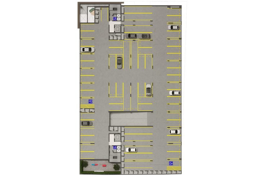 AP00100 Humanizada Garagem